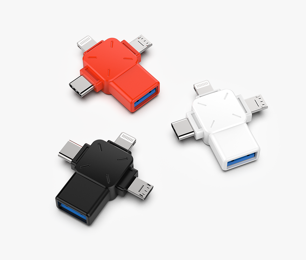 4‑in‑1 Multi‑Functional Adapter